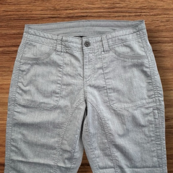 Kuhl Pants - KUHL Pants Women's Birch Cabo Kapri Rib Knit Front Pockets Style 6407 Sz:6